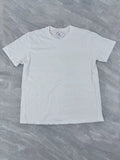 Classic White Fashion Casual Short-Sleeved Round Neck T-Shirts For Men