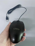 LZAEO Black Premium 5.9Ft Cable Durable Computer Mouse