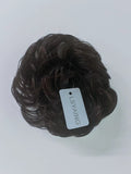 LSYAING Stylish Elegant Dark Brown Messy Fluffy Elastic False Hair