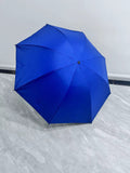 Cinmaozy High Quality Blue Portable Manual Folding Durable Umbrellas