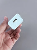 Haldane High Quality White Security Protection Single Port Power Adapters