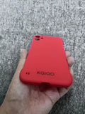 KGIOO Classic Fashion Red Bezel-Less Ultra-Thin Durable Cell Phone Cases