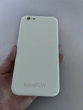 BOBOFLW Beige Fashion Ultra-Thin Shockproof Silicone Cell Phone Cases