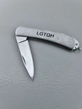 LGTGH Multi-Functional Stainless Steel Ultra-Sharp Pocket Folding Fruit Knives