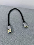 LONRNOER High Quality Full Function Standard Fast Charge Short Line USB Cables