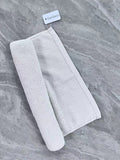 Gardaco Premium Grey White Thickened Cotton Soft Towels