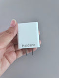 Haldane High Quality White Security Protection Single Port Power Adapters