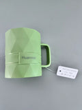 Green Classic Multifunctional Anti-Fall Handle Plastic Cups