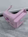 Janemiri Children's Pink Plastic Non-Slip Square Stools