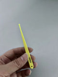 Kfaka Yellow Portable Mini Health Care Cleaning Plastic Earpicks