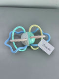 Zivanto High Quality Safe Non-Toxic Soft Silicone Hand Grip Baby Rattles