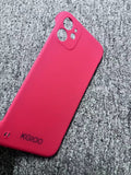 KGIOO Classic Fashion Red Bezel-Less Ultra-Thin Durable Cell Phone Cases