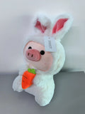 DODOT White Exquisite Cute Super Soft Comfortable Pig Plush Toys