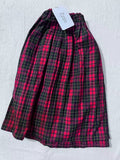 Zyqio Sunshine Fashion Girl High Waist Red Plaid Skirts