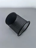 JSBelle Exquisite Multi-Functional Non-Slip Black Mesh Round Pen Holders