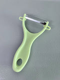 Flyman High Quality Sharp Non-Slip Plastic Stainless Steel Hand-Operated Vegetable Peelers