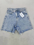 DDWRGD Women's Summer Fashion Denim High Waisted Stretch Shorts