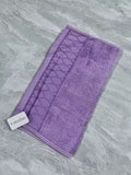 okuiSac Multifunctional Classic Comfort Thickened Purple Cotton Towels