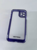 NVRTTRR Classic Fashion Ultra-Thin Anti-Slip Anti-Yellow Transparent Purple Cell Phone Cases