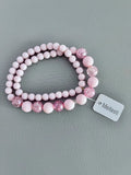 Meitesti Fashion Sweet Cute Pink Girl Beading Necklaces