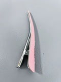 YIDICEY Fashion Pink Rust Resistant Durable Non-Slip Duckbilled Large Hair Clips