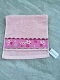 Rixolven High Quality Pink Soft Fluffy High Absorbent Multi-Purpose Cotton Towels