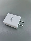 BTBII Multi-Functional White Durable Wall Fast Charging Power Adapters