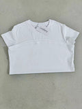 Lindfany Fashion Classic White Casual Cotton Short Sleeve Round Neck T-Shirts For Women