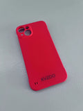 KVZOO Red Premium Ultra-thin Bezel-Less Shock Protection Cell Phone Cases