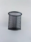 KIXIWIJI Black Premium Multifunctional Metal Mesh Pen Holders