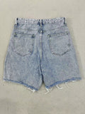 DDWRGD Women's Summer Fashion Denim High Waisted Stretch Shorts