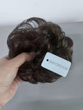 MAFORSOON Stylish Elegant Fluffy Messy Brown False Hair