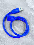 KTKOO High Quality Anti-Tangle Fast Charging Blue USB Cables