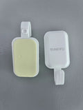 SUNEIFU High Quality Multi-Functional White Durable Square Non-Metal Hook(2PCS)