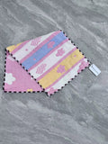 Bravozine High Quality Fashion Pink Household Gauze Cotton Multi-Purpose Towels