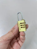 ZHUOJUN Brass Multi-Function Mini Rust-Proof Waterproof Password Metal Locks