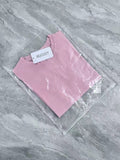 MUGUOY Classic Fashion Pink Soft Breathable Crewneck T-Shirts For Women