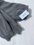 KptKi Dark Grey Winter Thickened Leisure Sports Cotton Pants For Children