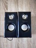 YEEXAN Black Classic Wood Decoration Audio Speakers