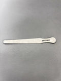 ZIPOTMEY Silver Stainless Steel Medical Tongue Depressors