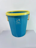 Green Round Handled Garbage Cans