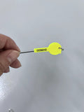 OOMΛS Yellow Convenient Practical Stainless Steel Earpicks