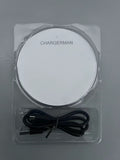 CHARGERMAN White Super Thin Fast Wireless Chargers