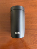 Itslife Anti Scalding Stainless Steel Black Vacuum Bottles