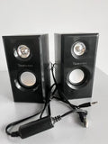 YEEXAN Black Classic Wood Decoration Audio Speakers