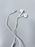 White Classic Ultra Light Comfort Earphones