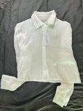 Tuupaabu White Fashion Casual Shirts For Women