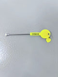 OOMΛS Yellow Convenient Practical Stainless Steel Earpicks