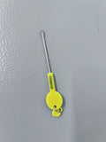 OOMΛS Yellow Convenient Practical Stainless Steel Earpicks