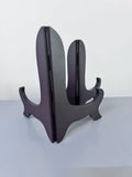 Hweijm High-Quality Exquisite Reddish-Brown Wooden Display Stands